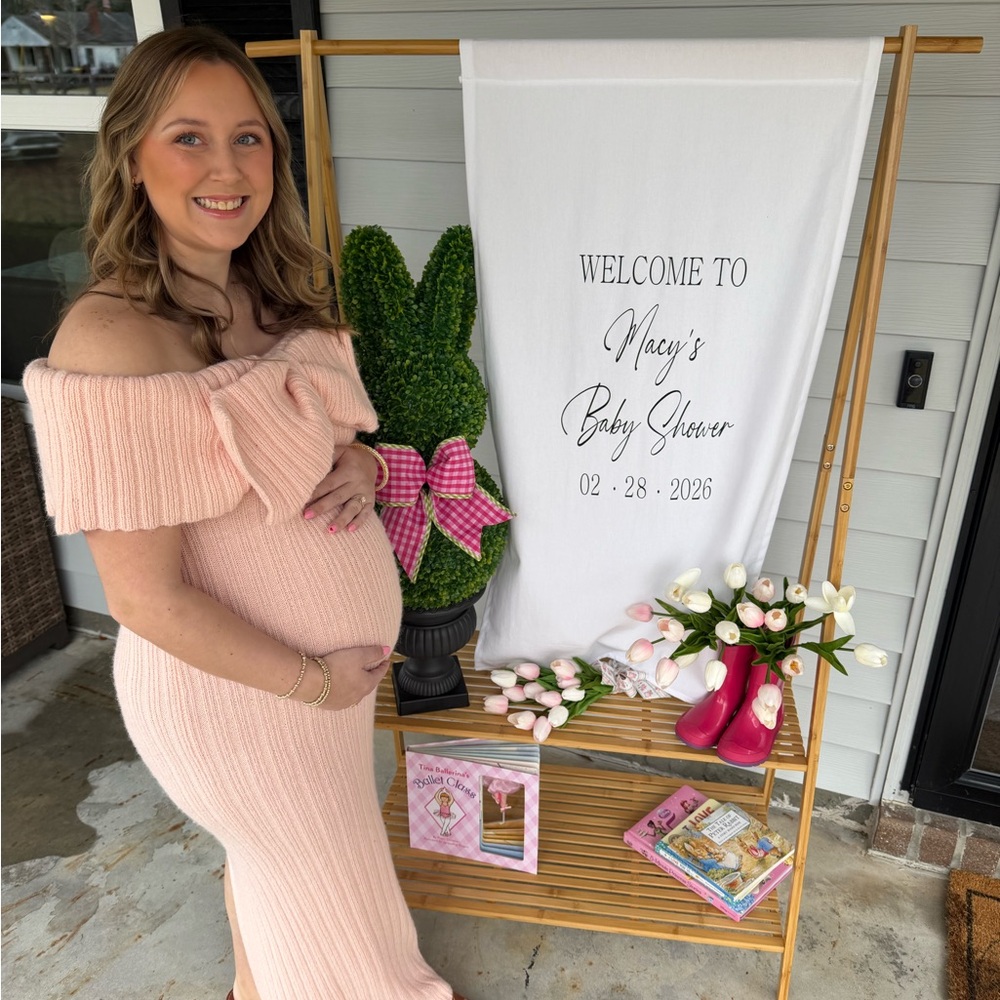 Worth Collective Off-Shoulder Pink Maxi Dress - Picture 2 of 2
